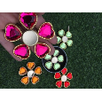 Con Quay Hand Spinner - Fidget Spinner 5 cánh đá ruby trái tim