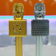 I6 Míc hát micro karaoke Loa kèm micro 3 trong 1 kết nối Bluetooth - Mic kèm loa