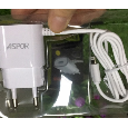 Củ sạc liền dây IP 1A Aspor (A802)