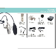 Combo studio phòng thu với micro thu âm ISK BM800
