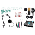 Combo micro BM-800 và sound card XOX 5 in 1