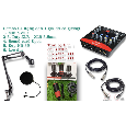 Combo micro K-320 và sound card Upod 6 in 1