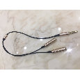 Rắc chia tai nghe Giắc chia 2 cổng 3.5mm