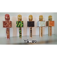 YS-06 Míc hát micro karaoke Loa kèm micro 3 trong 1 kết nối Bluetooth - Mic kèm loa