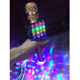 Micro kèm Loa Bluetooth L17 mic hát karaoke