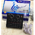Sound card thu âm hát karaoke V8 AQTA