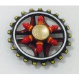 Con Quay 2 tầng bánh răng  6 cánh Giảm Stress Hand Spinner - Fidget Spinner
