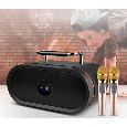 Loa karaoke bluetooth RM-K666 2 mic,30W, 6.5 inch