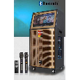 Loa kéo android bluetooth karaoke QX-1236 -15.6 inch,2mic, 600w bass 40
