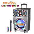 Loa kéo ADS TAP10BP( 10 inch , 2 mic , 210W) bass 25