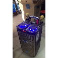 Loa Kéo VOVI 15 (15 inch , Bass 40 cm, livestream, 2 micro uhf , 300-1200W, 28kgs)