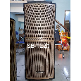 Loa Kéo Di Động SOUNDBOX S-122B (Bass 3,5 tấc đôi, 2 Micro, 1200W)