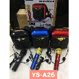 Loa bluetooth kèm micro trợ giảng và micro không dây YS-A26