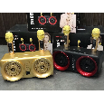 Loa karaoke bluetooth QiSheng QS-307 Kèm 2 Micro