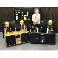 Loa Karaoke Bluetooth QiSheng QS–309 kèm 2 micro không dây