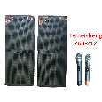 Loa điện đôi Temeisheng T268-212 (Công suất 900W, 2 Micro)
