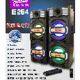 Loa Điện Đôi Bluetooth FEIYANG E254 (Công suất 120W x 2, 2 Micro)
