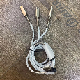 Cáp USB Aspor AC-22 3in1 (Micro, Lightning, Type-C) 2.4A / 1.2m