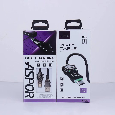 Cáp sạc nhanh ZINC ALLOY Aspor A195 - 2.4A / 1m Micro USB