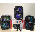 Loa Kéo Mini CH-6605 (Bass đôi 6.5x2, 1 Micro có dây)