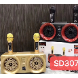 Loa Karaoke SDRD SD-307 kèm 2 mic không dây