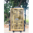 Loa Kéo Di Động KIOMIC K-89 (Thùng Gỗ, Bass 2,5 tấc, 2 Micro)