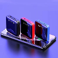 Sạc Dự Phòng MINI Power Bank 20000mAh Mặt Kính Cao Cấp, Hiển Thị Kỹ Thuật Số