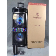 Loa kéo di động Avcrowns AVC-K10 (Bass đôi 10 x2, 2 Micro ko dây)
