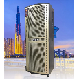 Loa Kéo Di Động CXF GL-215-12 (Bass đôi 4 tấc, 2 Micro)