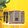 LOA BLUETOOTH KARAOKE TEMEISHENG GD 0639 (Bass 8, 2 Micro)