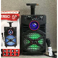 Loa Di Động Karaoke KIMISO QS-3809 (Bass 8, 1 Micro có dây)