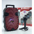 Loa Di Động Karaoke KIMISO KMS-3386 (Bass 6.5, 1 Micro có dây)