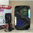Loa Di Động Karaoke KIMISO QS-2607 (Bass đôi 6.5x2, 1 Micro có dây)