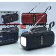 Loa Bluetooth KIMISO KMS-132 (Đén pin LED, Năng lượng mặt trời)