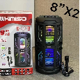Loa Kéo Di Động KIMISO QS-A283 (Bass đôi 8x2, 1 Micro có dây)