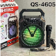 Loa karaoke bluetooth Kimiso QS-4605 Tặng Kèm 1 Micro có dây (Bass10, 6.5, 1 Micro có dây)