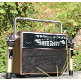 Loa Bluetooth Karaoke RHM RM-K555 (Kèm 2 micro không dây)