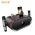 Loa Bluetooth Karaoke RHM RM-K666 (Kèm 2 micro không dây)