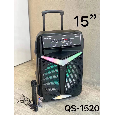 Loa Kéo Di Động KIMISO QS-1520 (Bass 15, 1 Micro không dây)