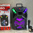 Loa Kéo Di Động KIMISO QS-833 (Bass 8, 1 Micro có dây)