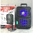 Loa Kéo Di Động KIMISO QS-225 (Bass đôi 8x2, 1 Micro có dây)