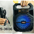 Loa Bluetooth Karaoke KIMISO QS-3606 (Bass 6.5, 1 Micro có dây)