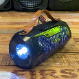 Loa Bluetoth HENSDA HSD-201 (Đèn Pin LED, Pin năng lượng mặt trời)