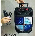 Loa Bluetooth Karaoke KIMISO QS-4006 (Bass 8, 1 Micro có dây)