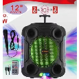 Loa Kéo Di Động Karaoke KIMISO QS-1295 (Bass 12, 1 Micro có dây)