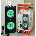 Loa Bluetooth Karaoke KIMISO QS-8602 (Bass đôi 6.5x2, 1 Micro có dây)