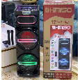 Loa Di Động Karaoke KIMISO QS-6213 (Bass đôi 12x2, 2 Micro không dây)