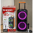 Loa Kéo Di Động KIMISO QS-217 (Bass đôi 10x2, 1 Micro không dây)