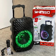 Loa Kéo Di Động KIMISO QS-2812 (Bass 8, 1 Micro có dây)