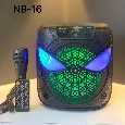Loa Bluetooth Karaoke NB-16 (Bass 6.5, 1 Micro có dây)